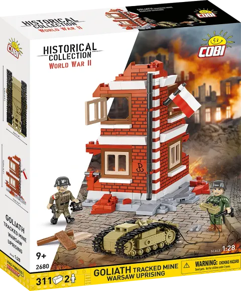 COBI 2680 Goliath Tracked Mine Warsaw Uprising