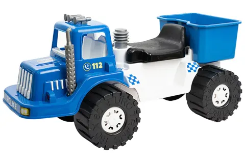 Marmat Jeździk Policja Police – 73 cm, tworzywo sztuczne, 3+
