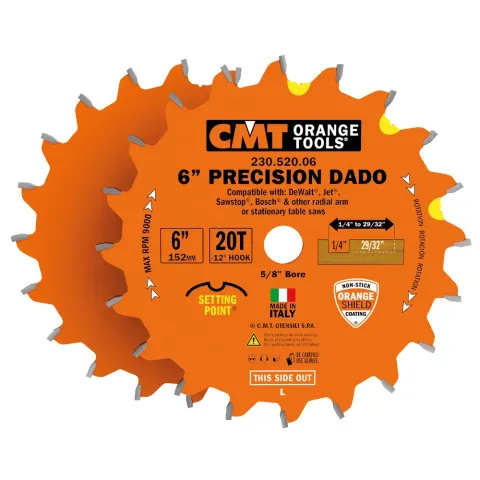 CMT Precyzyjny wpust prostokątny DADO art.230 230.312.08
