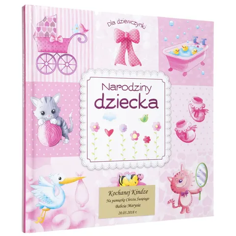 Narodziny dziecka. Album dla dziewczynki