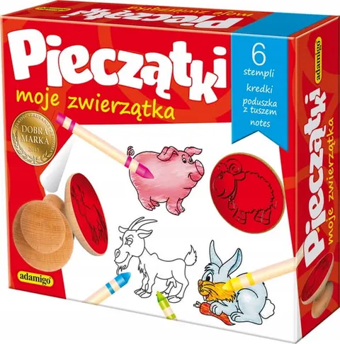 Stempelki pieczątki Moje Zwierzątka