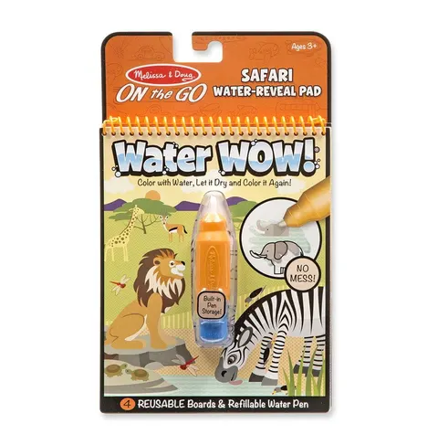 Kolorowanka wodna Water Wow Safari, Melissa and Doug