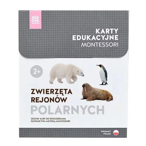 Karty Montessori ZWIERZĘTA REJONÓW POLARNYCH + memo