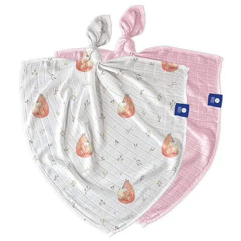 Pieluszka bambusowa 2-pack Lisia Mama 30x30, Bamboo Line Texpol