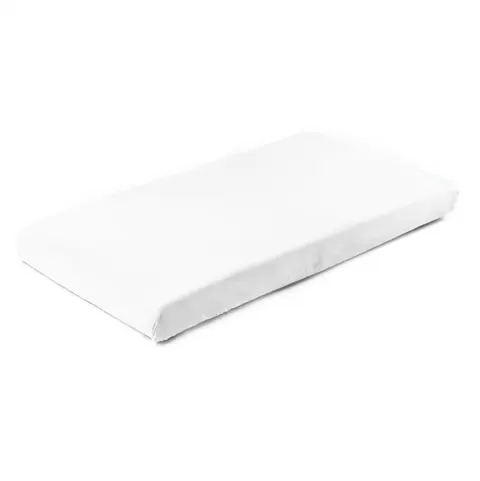 Prześcieradło do łóżeczka 120x60 jersey Białe Sensillo