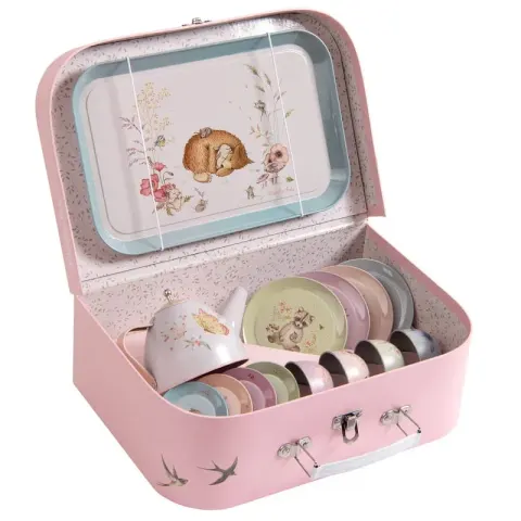 Zestaw herbaciany w walizce Les Rosalies, Moulin Roty
