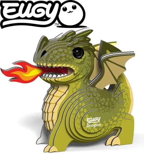 Eko układanka 3D - Smok, Eugy