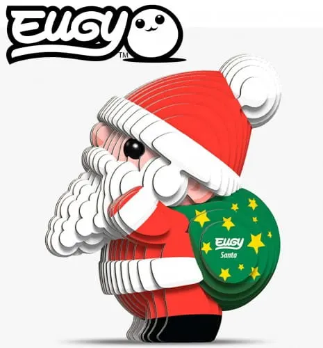 Eko układanka 3D - Święty Mikołaj, Eugy
