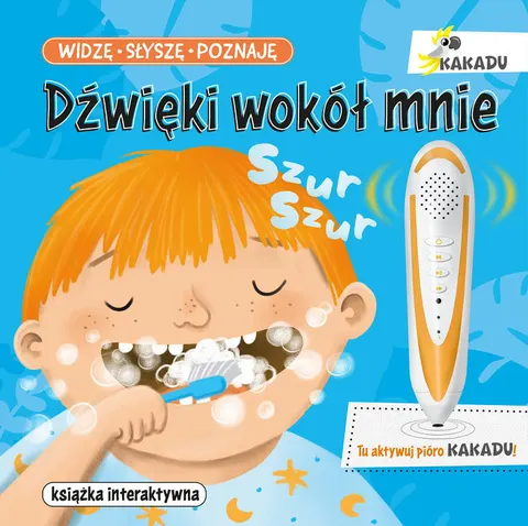 Widzę, słyszę, poznaję - Dźwięki wokół mnie. Książka do pióra Kakadu, Jupi Jo