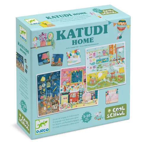 Gra planszowa Katudi Home 5+, Djeco
