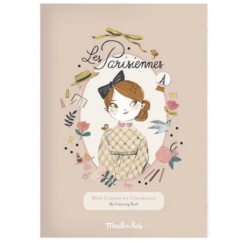 Kolorowanka Les Parisiennes, Moulin Roty