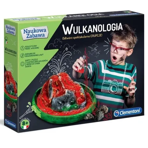 Naukowa zabawa - Wulkanologia, Clementoni