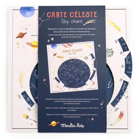 Obrotowa mapa nieba, Moulin Roty