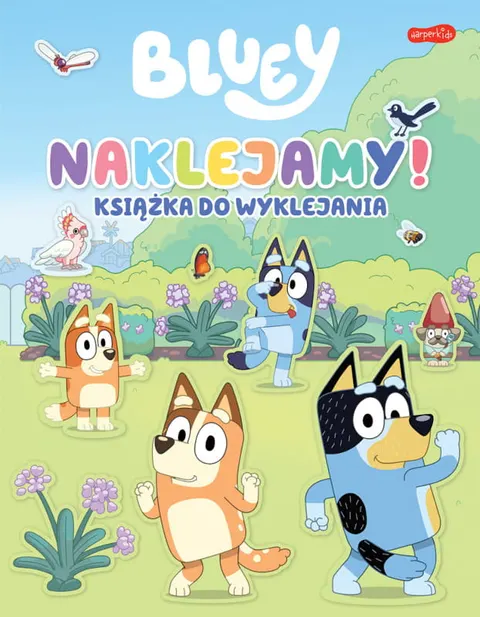 Bluey - Naklejamy! Książka do wyklejania