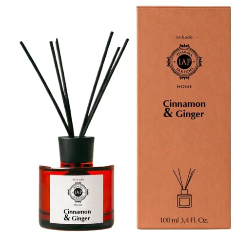 IAP PHARMA PARFUMS HOME Patyczki zapachowe CYNAMON - IMBIR, 100 ml