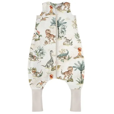 Śpiworek LIGHT 1 TOG z nogawkami World of Dinosaurs S 12m+, BabySteps