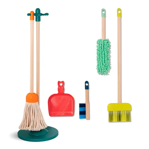Drewniany zestaw do sprzątania, B.Toys