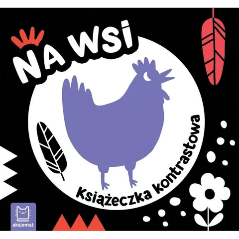 Kontrastowa książeczka harmonijka - Na Wsi, Aksjomat