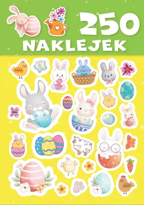 250 naklejek - Wielkanoc z pomysłem