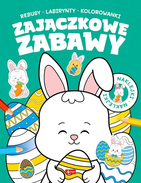 Zajączkowe Zabawy - książeczka z zadaniami