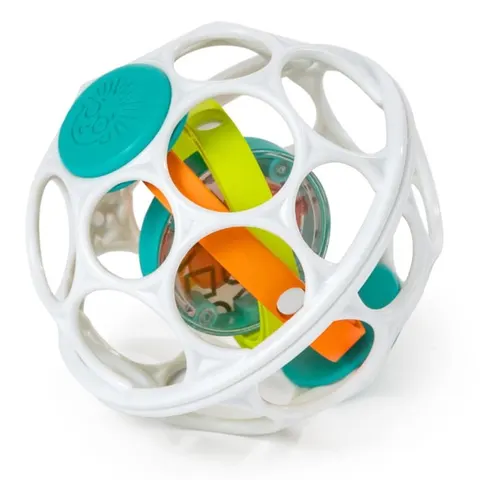 Oball zabawka z grzechotką Grip & Spin