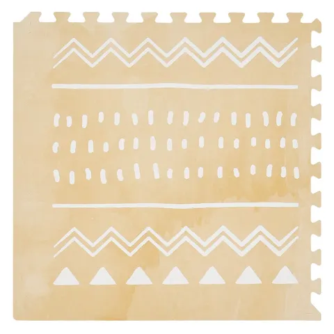 Mata piankowa - puzzle podłogowe 120x180 cm Boho Sand, Olya Kids