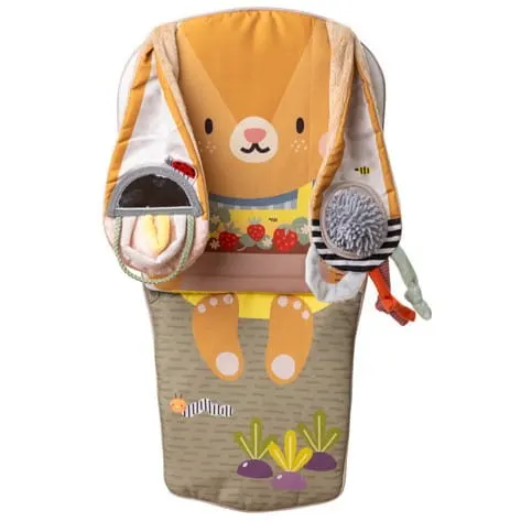 Interaktywny panel z zabawkami do samochodu Królik Kick&Play Bunny, Taf Toys