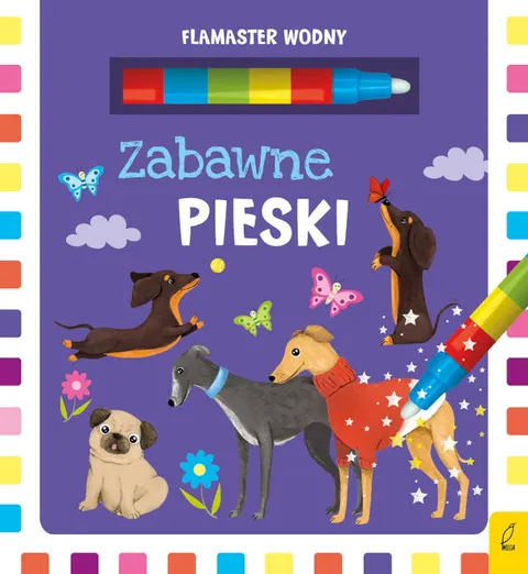 Flamaster wodny - Zabawne pieski, Wilga