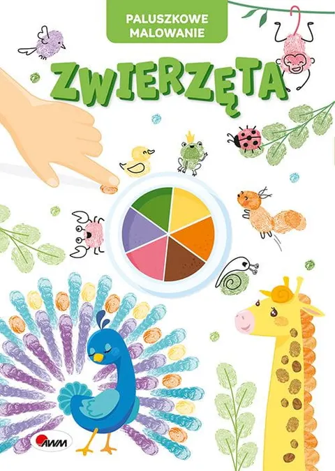 Malowanka - paluszkowe malowanie ZWIERZĘTA
