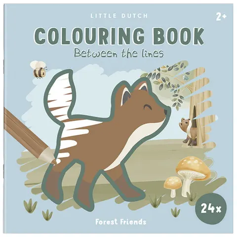 Kolorowanka Forest Friends, Little Dutch