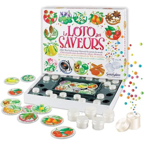 Gra Lotto smakowe - 30 smaków, SentoSphere
