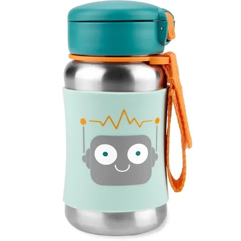 Bidon stalowy dla dziecka Robot 350 ml, Skip Hop