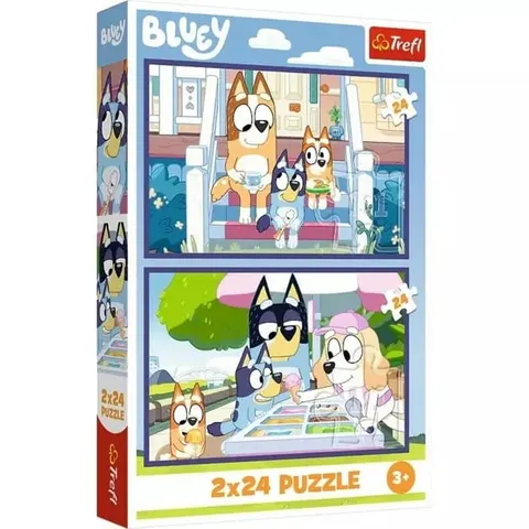 Puzzle 2x24 Bluey, Trefl