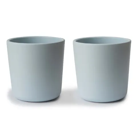 Kubeczki do nauki samodzielnego picia Powder Blue, Mushie