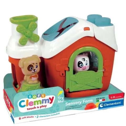 CLEMENTONI 17993 SOFT CLEMMY Farma sensoryczna