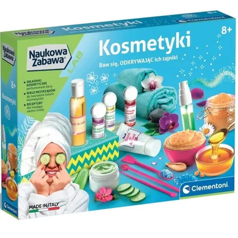 Naukowa zabawa - Kosmetyki 8+, Clementoni