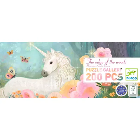 Puzzle Jednorożec 200 el., Djeco