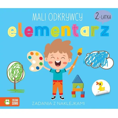 Mali odkrywcy - Elementarz 2-latka, Zielona Sowa