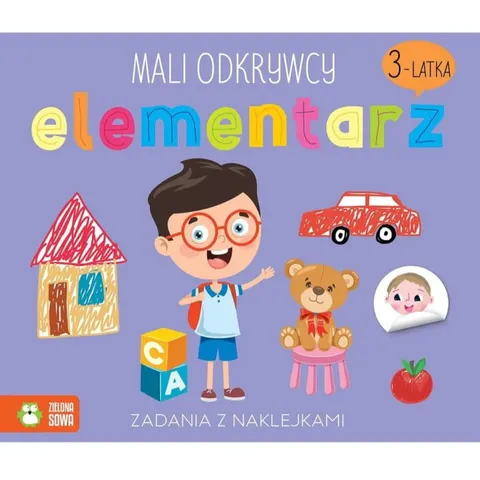 Mali odkrywcy - Elementarz 3-latka, Zielona Sowa