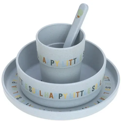 Komplet naczyń dla dzieci Happy Fruits Lemon, Lassig