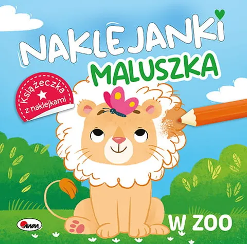 Naklejanki maluszka - W Zoo, AWM