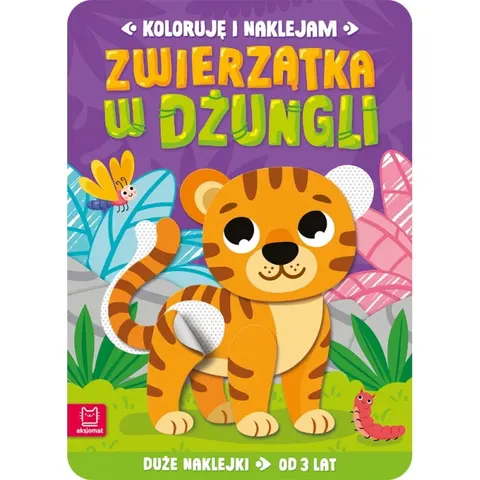 Koloruję i naklejam - Zwierzątka w dżungli, Aksjomat
