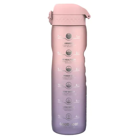 Butelka / bidon motywujący 1000 ml MOTIVATOR Gradient Periwinkle / Rose Quartz, ION8