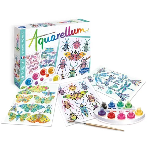 Zestaw do malowania Aquarellum - Owady Insektarium, SentoSphere