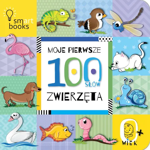 Moje pierwsze 100 słów - Zwierzęta, Smart Books