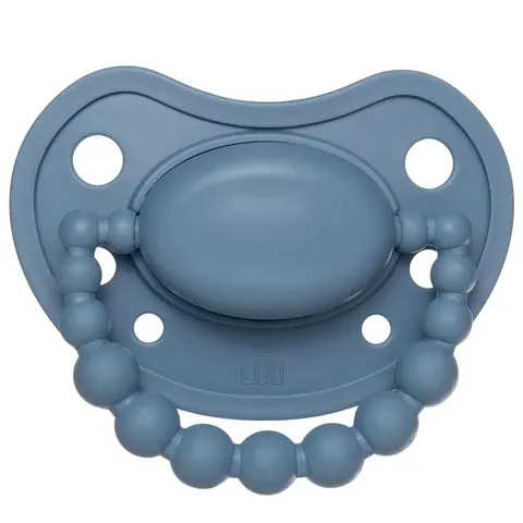 Smoczek pozycjonujący LUU Kids Cloudy Blue