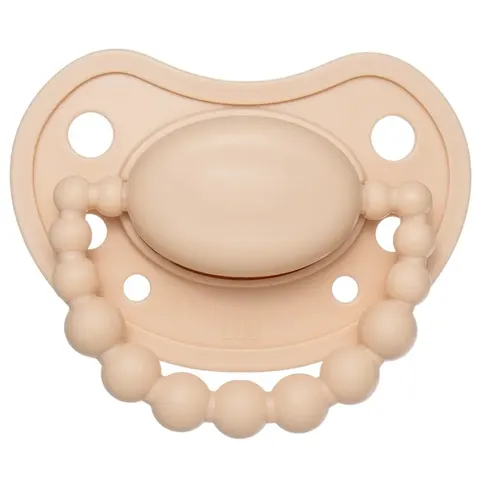 Smoczek pozycjonujący LUU Kids Cookie Beige