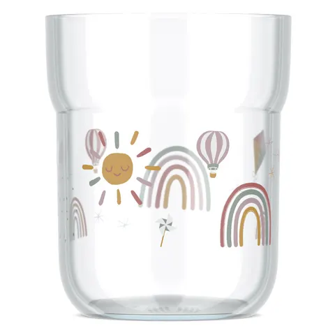 Szklanka dziecięca 250 ml Mio Sunshine & Rainbow, Mepal