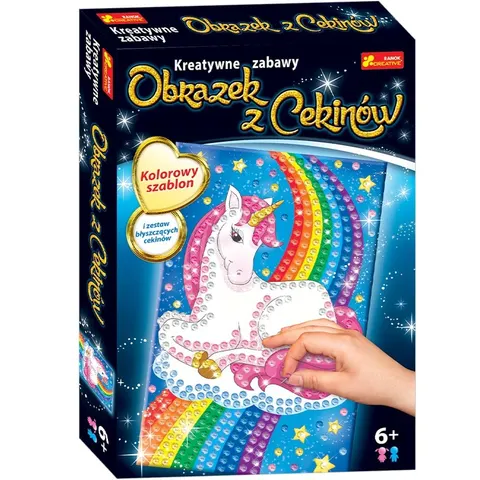 Obrazek z cekinów - Jednorożec, Ranok-Creative