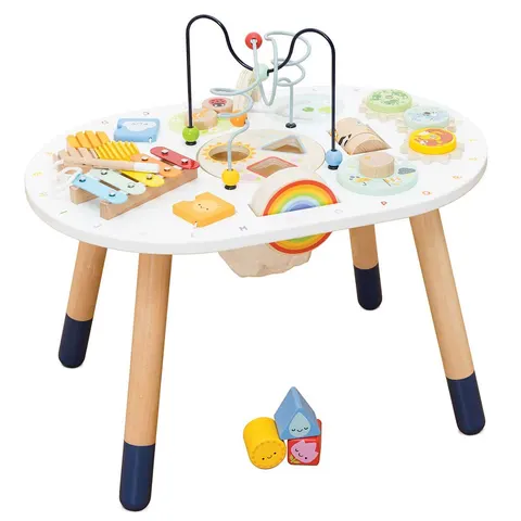 Drewniany stolik edukacyjny dla dzieci, Le Toy Van